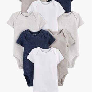 Simple Joys by Carter's baby 8-pack short-sleeve bodysuits (3-6 months)